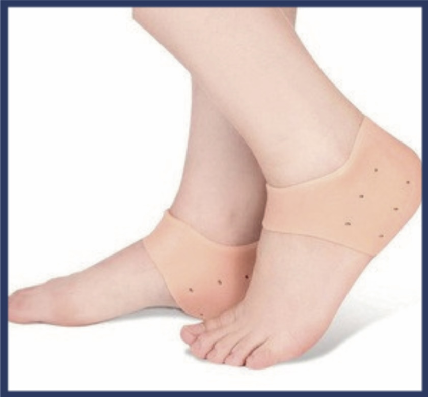 Silicone Anti Crack Heel Protector — Scanda Enterprises, medical supplies Moosapet Hyderabad